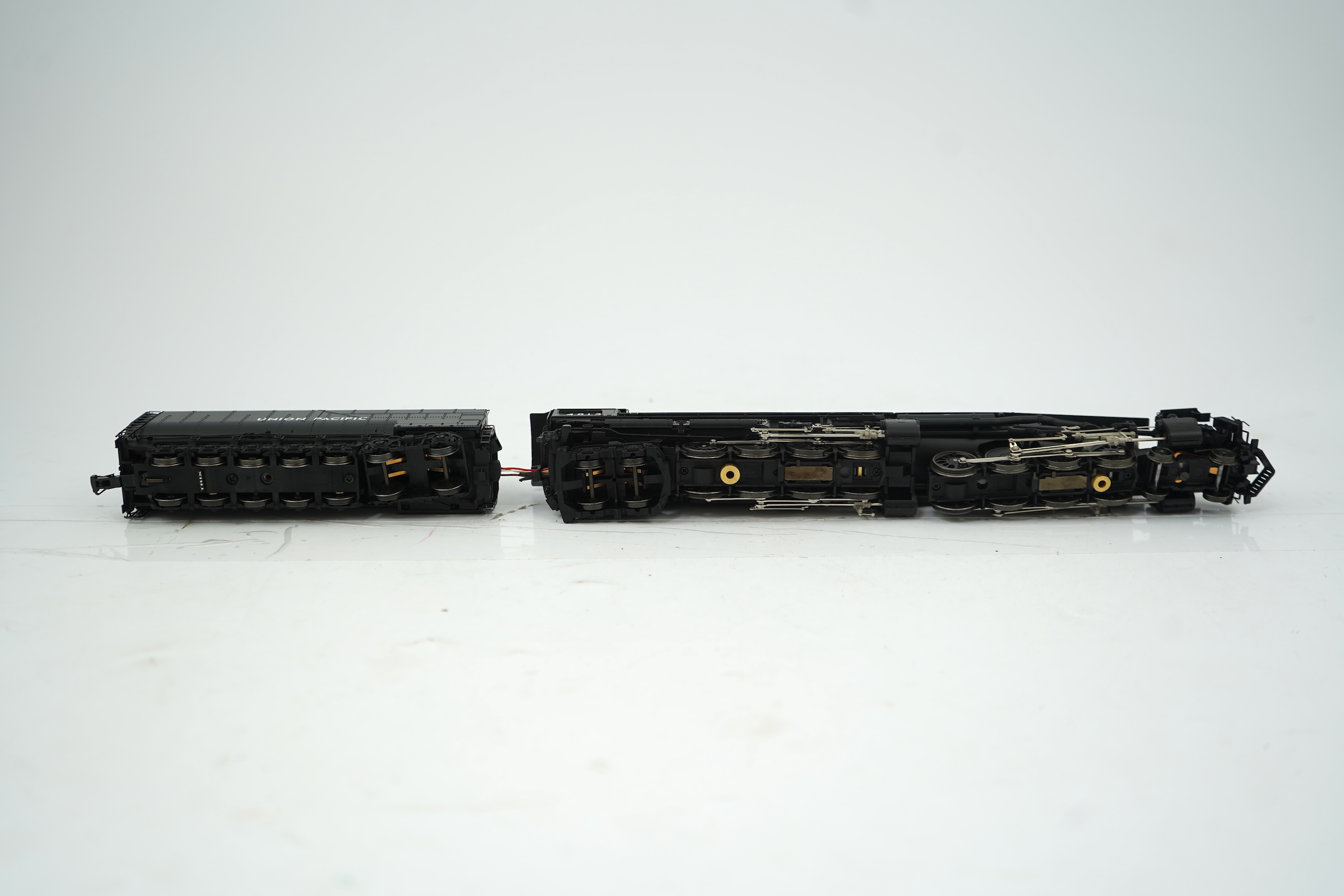 A boxed HO gauge Trix (22593) model of Union Pacific Big Boy, 4013, 4-8-8-4 tender locomotive, powered for two rail operation.